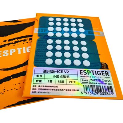 esptiger Neue Original Esports Tiger Maus Skates Maus Füße ICE Universal 40 teile/satz DIY Punkte für Gaming Maus 6,5mm 7mm esptiger Neue Original Esports Tiger Maus Skates Maus Füße ICE Universal 40 teile/satz DIY Punkte für Gaming Maus 6,5mm 7mm