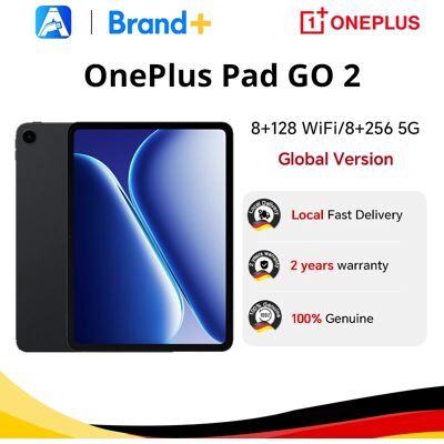 Globale Version OnePlus Pad GO 2 8+128 GB WiFi, 8+256 5G, 12,1 Zoll 2,8k-Display, 10.050 mAh 33 W, OxygenOS 16, Wi-Fi 6, Bluetooth 5.4 Globale Version OnePlus Pad GO 2 8+128 GB WiFi, 8+256 5G, 12,1 Zoll 2,8k-Display, 10.050 mAh 33 W, OxygenOS 16, Wi-Fi 6, Bluetooth 5.4