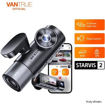 Vantrue N5 DashCam 4-Kanal WiFi 360 ° Alle Seiten STARVIS 2 IR Nachtsicht Sprachsteuerung GPS Auto Dash Cam Unterstützung 512 GB max Vantrue N5 DashCam 4-Kanal WiFi 360 ° Alle Seiten STARVIS 2 IR Nachtsicht Sprachsteuerung GPS Auto Dash Cam Unterstützung 512 GB max