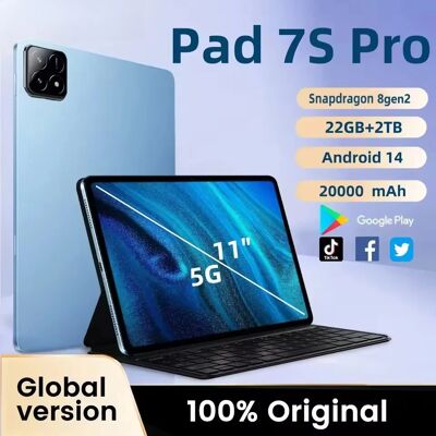 CHOTOG 2025 NEUE Pad 7s pro Tablet PC Globale Version 20000 mah GPS 22 GB + 2 TB Tab 10,1 zoll Android Tablets HD 5G Dual SIM WIFI Für Kinder CHOTOG 2025 NEUE Pad 7s pro Tablet PC Globale Version 20000 mah GPS 22 GB + 2 TB Tab 10,1 zoll Android Tablets HD 5G Dual SIM WIFI Für Kinder