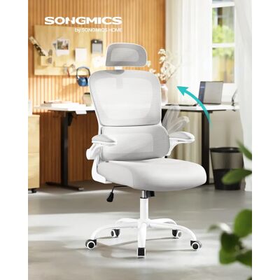 SONGMICS Bürostuhl, Schreibtischstuhl, ergonomischer Netzstuhl, mit doppellagigem Netzgewebe SONGMICS Bürostuhl, Schreibtischstuhl, ergonomischer Netzstuhl, mit doppellagigem Netzgewebe