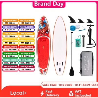 FunWater Aufblasbares Stand-Up-Paddle-Board, Paddelbrett, Surfbrett, SUP-Board 320-385CM, Rutschfestes Wassersport-Paddelbrett FunWater Aufblasbares Stand-Up-Paddle-Board, Paddelbrett, Surfbrett, SUP-Board 320-385CM, Rutschfestes Wassersport-Paddelbrett