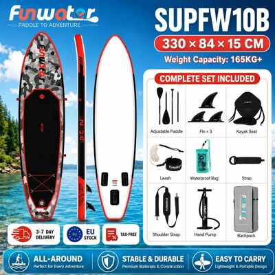 Funwater - Aufblasbares - 330 lb - Stand Up Paddleboard Funwater - Aufblasbares - 330 lb - Stand Up Paddleboard
