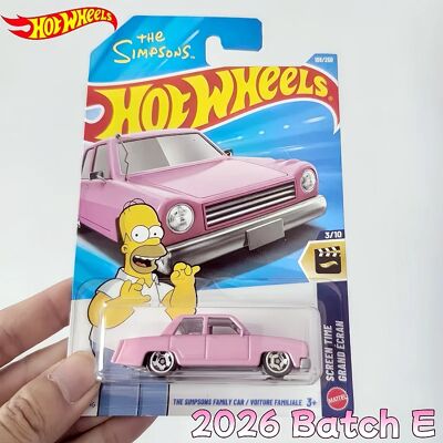 Original Hot Wheels 2026 E 1/64 Mainline Serie Case Simpsons Pagani Audi Mazda Dodge Sammlerstück Druckguss-Fahrzeugmodell Spielzeugauto Original Hot Wheels 2026 E 1/64 Mainline Serie Case Simpsons Pagani Audi Mazda Dodge Sammlerstück Druckguss-Fahrzeugmodell Spielzeugauto