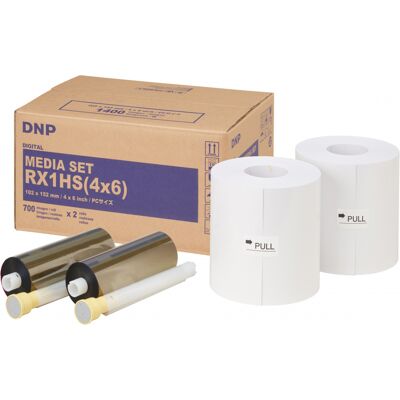 DNP Paper DSRX1HS-6X8 2 Rolls / 350 Prints 15x20 für DS-RX1HS DNP Paper DSRX1HS-6X8 2 Rolls / 350 Prints 15x20 für DS-RX1HS