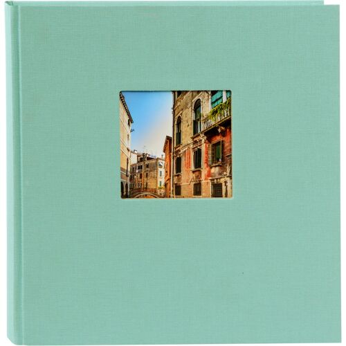 Goldbuch 27907 Bella Vista 30x30cm aqua schwarze Seiten