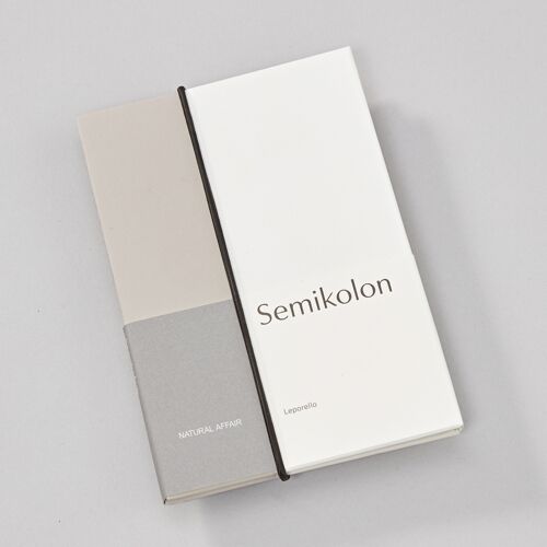 Semikolon Leporello Natural Affair Desert