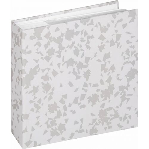 Walther ME-298-1 Memo-Album Terrazzo stone white 200 Fotos 10x15 cm