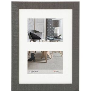 Walther Galerie HO215D Home 2x 10x15cm grau Walther Galerie HO215D Home 2x 10x15cm grau