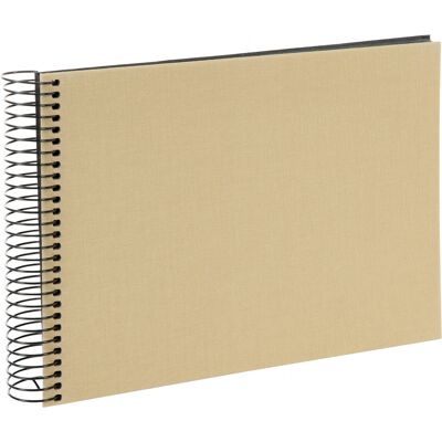 Goldbuch Spiralalbum 20446 Bella Vista beige schwarze Seiten Goldbuch Spiralalbum 20446 Bella Vista beige schwarze Seiten