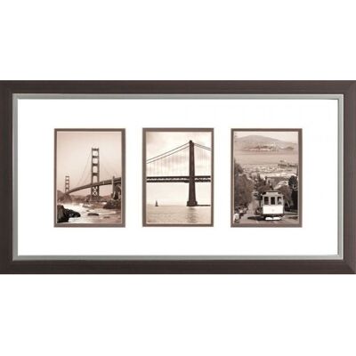 Henzo Kunststoffgalerie 8083904 FriscoBay 3x 10x15cm dunkelbraun Henzo Kunststoffgalerie 8083904 FriscoBay 3x 10x15cm dunkelbraun