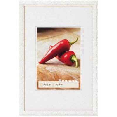 Walther Holzrahmen BP318S Peppers 13x18 silber Walther Holzrahmen BP318S Peppers 13x18 silber