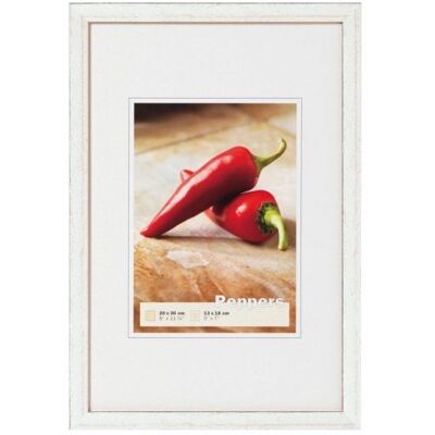 Walther Holzrahmen BP520S Peppers 15x20 silber Walther Holzrahmen BP520S Peppers 15x20 silber
