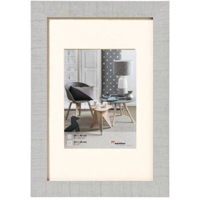 Walther Holzrahmen HO030X Home 20x30cm hellgrau Walther Holzrahmen HO030X Home 20x30cm hellgrau