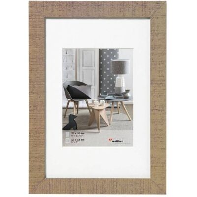 Walther Holzrahmen HO318C Home 13x18cm beigebraun Walther Holzrahmen HO318C Home 13x18cm beigebraun