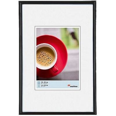 Walther Kunststoffrahmen KB040H Galeria 30x40cm schwarz Walther Kunststoffrahmen KB040H Galeria 30x40cm schwarz