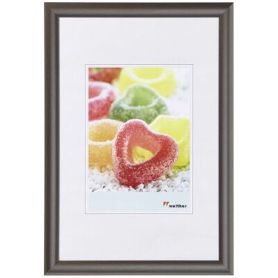 Walther Kunststoffrahmen KP015D Trendstyle 10x15cm stahl Walther Kunststoffrahmen KP015D Trendstyle 10x15cm stahl
