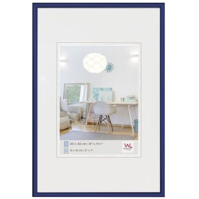 Walther Kunststoffrahmen KV030L New Lifestyle 20x30cm blau Walther Kunststoffrahmen KV030L New Lifestyle 20x30cm blau