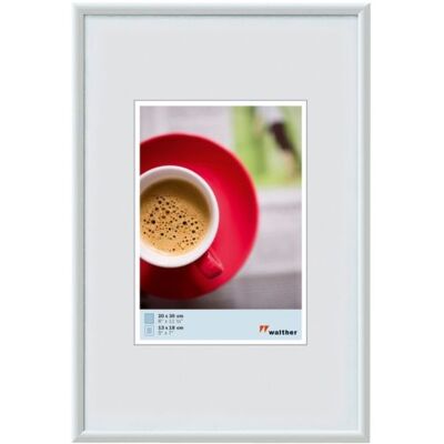 Walther Kunststoffrahmen KW045H Galeria 30x45cm weiss Walther Kunststoffrahmen KW045H Galeria 30x45cm weiss