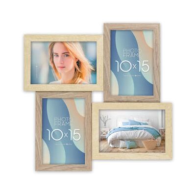 Zep Holzrahmen Natur - 4x10x15 cm - Wandmontage Zep Holzrahmen Natur - 4x10x15 cm - Wandmontage
