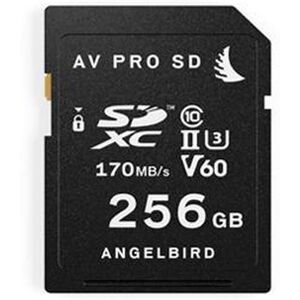 Angelbird AVpro SDXC 256GB UHS-II V60 170MB Angelbird AVpro SDXC 256GB UHS-II V60 170MB