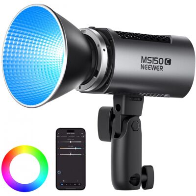 Neewer RGBWW 150W LED-Lampe - Dimmbar, Kompakt für Studio & Außen Neewer RGBWW 150W LED-Lampe - Dimmbar, Kompakt für Studio & Außen