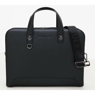 Loulex Briefcase black Loulex Briefcase black