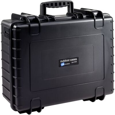 B&W Case Type 6000 RPD schwarz mit Facheinteilung B&W Case Type 6000 RPD schwarz mit Facheinteilung