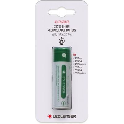 Ledlenser 21700 wiederaufladbare Batterie - 4800mAh Ledlenser 21700 wiederaufladbare Batterie - 4800mAh