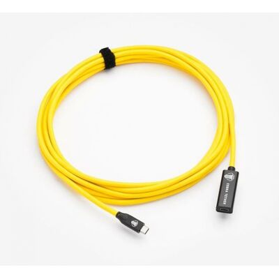 COBRAUNION USB-C Verlängerungskabel 5m gelb COBRAUNION USB-C Verlängerungskabel 5m gelb