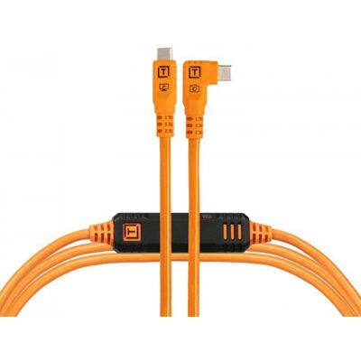 Tether Tools TetherPro USB-C Optima 10G - orange - 3 m - rechtswinkel - USB Kabel Tether Tools TetherPro USB-C Optima 10G - orange - 3 m - rechtswinkel - USB Kabel