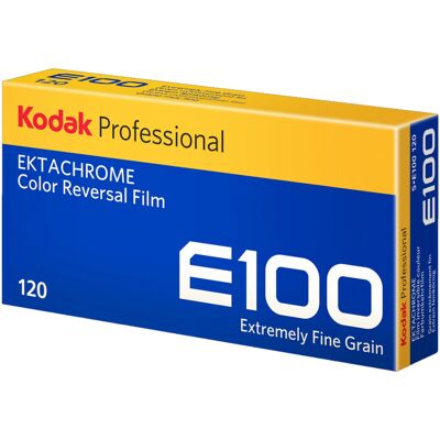 Kodak Ektachrome E100 120 5er Pack Dia-Rollfilm Kodak Ektachrome E100 120 5er Pack Dia-Rollfilm