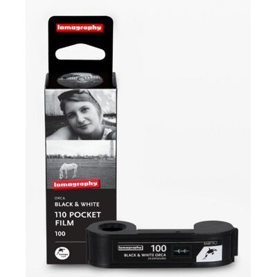Lomography Orca 110 ISO 100 Schwarz-Weiß - Pocketfilm Lomography Orca 110 ISO 100 Schwarz-Weiß - Pocketfilm