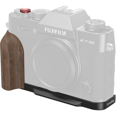 SmallRig 5666 L Plate with Wooden Handle Fuji X-T30 I/II/III SmallRig 5666 L Plate with Wooden Handle Fuji X-T30 I/II/III