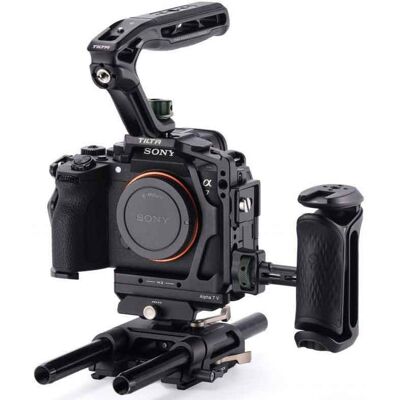 Tilta Kamerakäfig Pro Kit für Sony Alpha 7 V Schwarz Tilta Kamerakäfig Pro Kit für Sony Alpha 7 V Schwarz