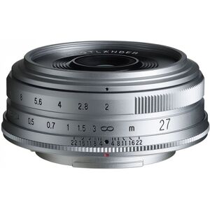 Voigtländer Ultron 27mm f2 Fuji X-Mount silber Voigtländer Ultron 27mm f2 Fuji X-Mount silber