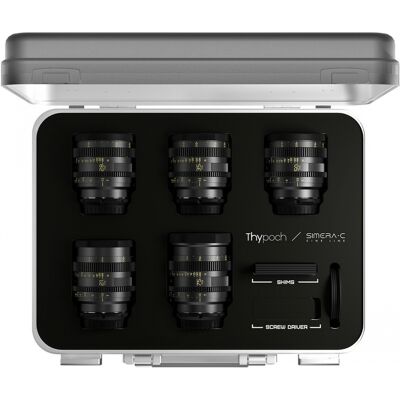 Thypoch Simera-c Objektiv-Set - 21/28/35/50/75 mm T1.5 M Mount Thypoch Simera-c Objektiv-Set - 21/28/35/50/75 mm T1.5 M Mount