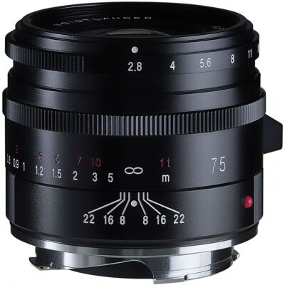 Voigtländer APO-Skopar 75mm f2,8 VM schwarz Voigtländer APO-Skopar 75mm f2,8 VM schwarz