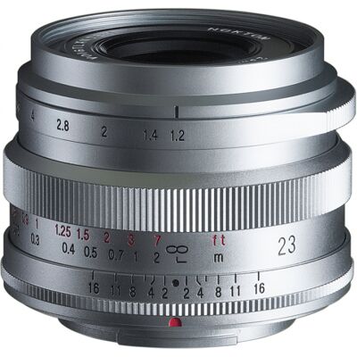 Voigtländer Nokton 23mm F1.2 Fuji X-Mount silber Voigtländer Nokton 23mm F1.2 Fuji X-Mount silber