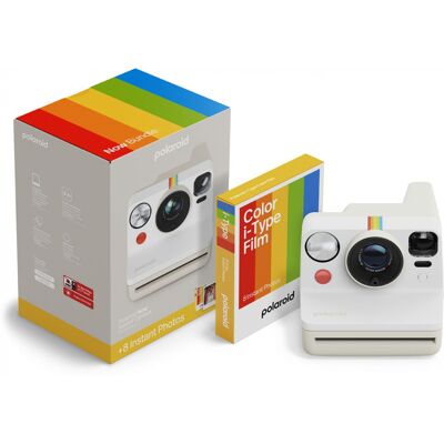 Polaroid Now Gen3 Pepple White Sofortbildkam + i-Type Film (8 Aufn.) Polaroid Now Gen3 Pepple White Sofortbildkam + i-Type Film (8 Aufn.)