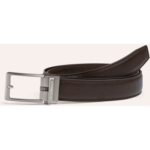 Walbusch Automatikgürtel Quick-release, , Farbe Braun, 100 cm, stufenlos verstellbar hochwertige Metallschließe Herren