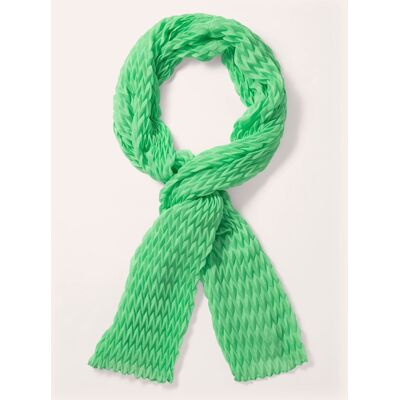 Walbusch Plissee-Schal, , Farbe Grün, 01, extra leicht schmeichelnd weich Damen Walbusch Plissee-Schal, , Farbe Grün, 01, extra leicht schmeichelnd weich Damen