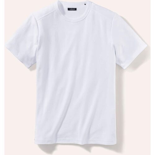 Walbusch Das zu schade für drunter-Shirt, , Farbe Weiß, 56, reine, weiche Baumwolle atmungsaktiv Herren