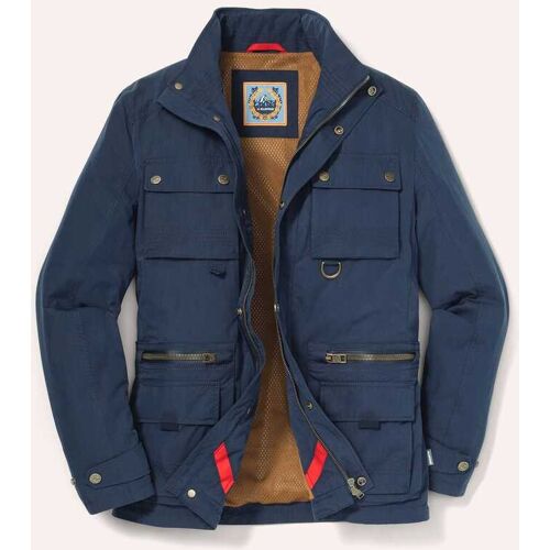 Klepper Klepper Aquastop Traveller Jacke 20, normale Größen#untersetzte Größen, Farbe Blau, 58, wasser- und winddicht 8 Außen- und 4 Innentaschen Herren