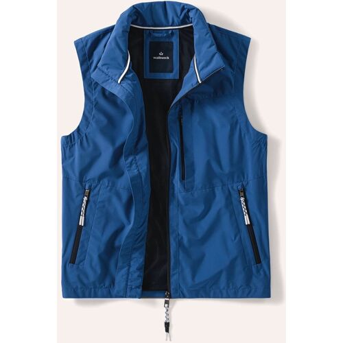 Walbusch Flexweste Pack & Go, noch offen: Filter Passform#normale Größen, Farbe Blau, 54, elastisch wiegt nur ca. 350 g Herren