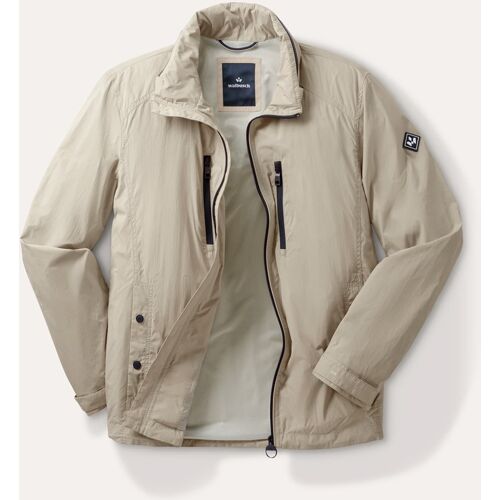 Walbusch Multifunktionsjacke, Regular Fit#normale Größen#untersetzte Größen, Farbe Beige, 27, wiegt nur ca. 450 Gramm reflektierende Details Herren