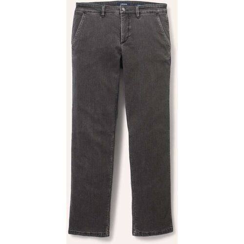 Walbusch Thermojeans Chino 2.0, Regular Fit#normale Größen#schlanke Größen#untersetzte Größen, Farbe Grau, 60, warmes Baumwollfutter elastisch und bequem Herren