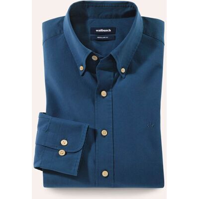 Walbusch Hemd aus Royal-Oxford, Regular Fit#noch offen: Größenlauf, Farbe Blau, 45/46, hochwertiger Royal-Oxford gerader Regular Fit Herren Walbusch Hemd aus Royal-Oxford, Regular Fit#noch offen: Größenlauf, Farbe Blau, 45/46, hochwertiger Royal-Oxford gerader Regular Fit Herren