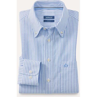Walbusch Premium Oxford-Hemd, Regular Fit#noch offen: Größenlauf, Farbe Blau, 41/42, legerer Oxford Kent-Kragen Button-down Herren Walbusch Premium Oxford-Hemd, Regular Fit#noch offen: Größenlauf, Farbe Blau, 41/42, legerer Oxford Kent-Kragen Button-down Herren