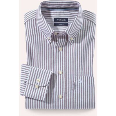 Walbusch Premium Oxford-Hemd, Regular Fit#noch offen: Größenlauf, Farbe Rot, 38, legerer Oxford Kent-Kragen Button-down Herren Walbusch Premium Oxford-Hemd, Regular Fit#noch offen: Größenlauf, Farbe Rot, 38, legerer Oxford Kent-Kragen Button-down Herren